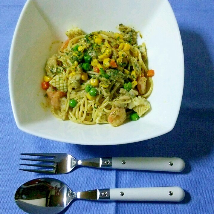 ヨウサマの タニタ式 ダイエット食バジルパスタ レシピ 作り方 By 陽サマ 楽天レシピ ヨウサマの タニタ式 ダイエット食バジルパスタ レシピ 作り方 By 陽サマ 楽天レシピ